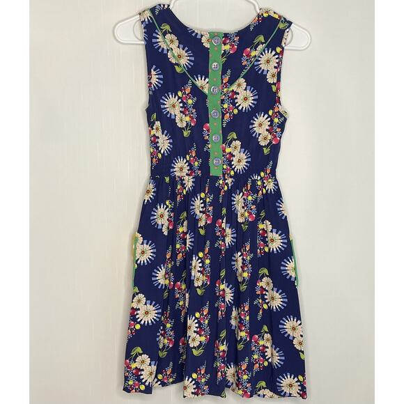 435 Matilda Jane Girls Happy and Free Almond Sables Dress Size 14 - Picture 3 of 9